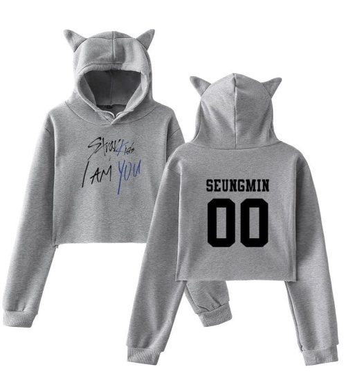 Stray Kids Cropped Hoodie #1