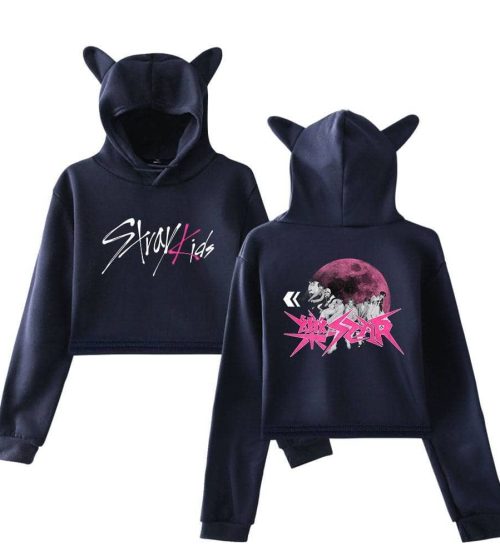 Stray Kids Cropped Hoodie #23