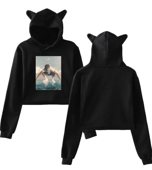 Lil Baby Cropped Hoodie #2