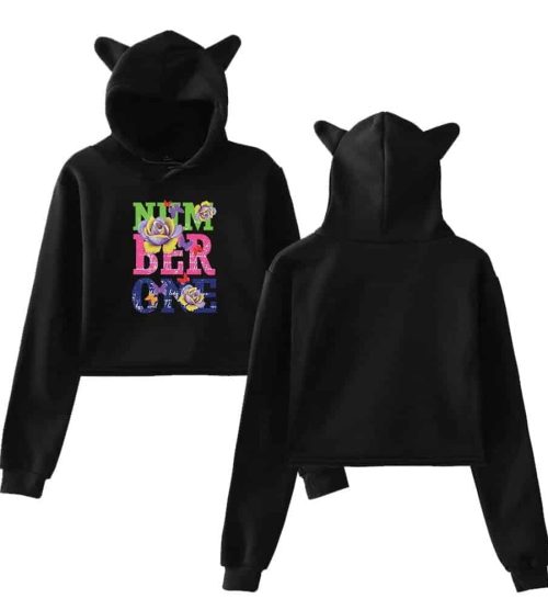 Alicia Keys Cropped Hoodie #2