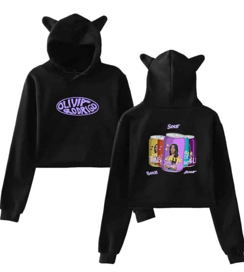 Olivia Rodrigo Cropped Hoodie #4 + Gift