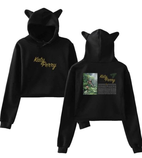 Katy Perry Cropped Hoodie #4 + Gift