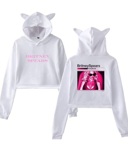 Britney Spears Cropped Hoodie #1 + Gift