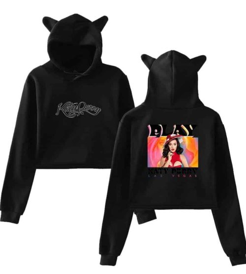 Katy Perry Cropped Hoodie #2 + Gift