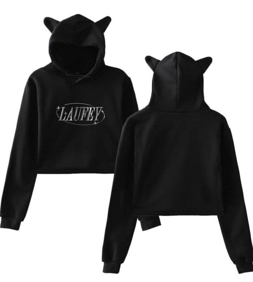 Laufey Cropped Hoodie #2 + Gift