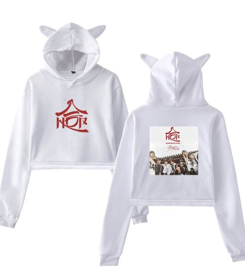 Stray Kids Giant Cropped Hoodie #1