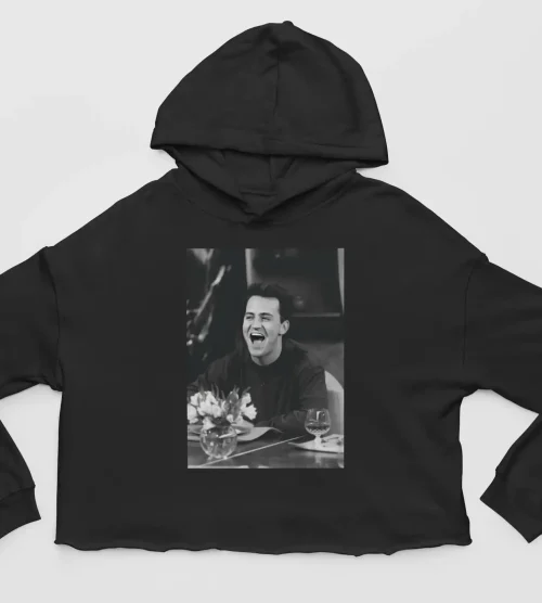 Tv Friends Cropped Hoodie #2 Chandler