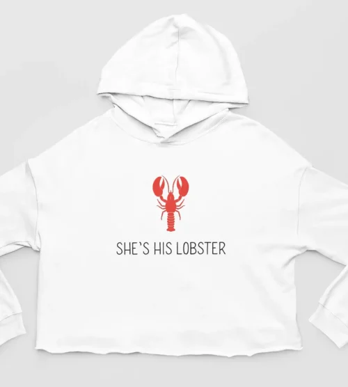 Tv Friends Cropped Hoodie #20 She’s his lobster