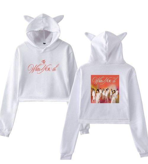 Twice With YOU-th Cropped Hoodie #1