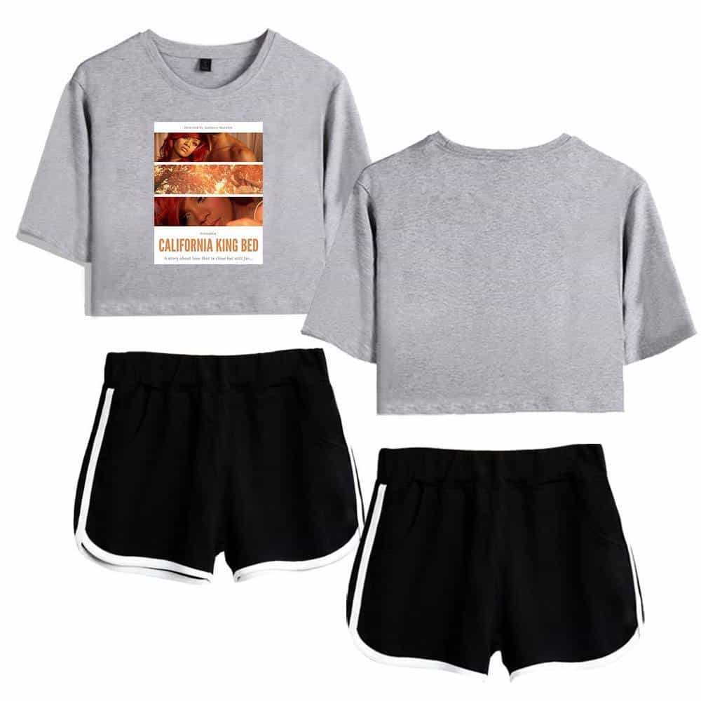 California King Bed graphic sweatshirt, trendy k-pop merch hoodie, stylish casual wear, soft cotton sweatshirt, popular idol merchandise for fans.