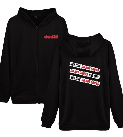 Stray Kids Zipper Hoodie #5