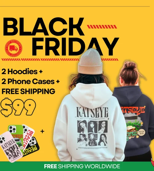 Katseye Black Friday: 2 Hoodies + 4 Cases + Free Shipping